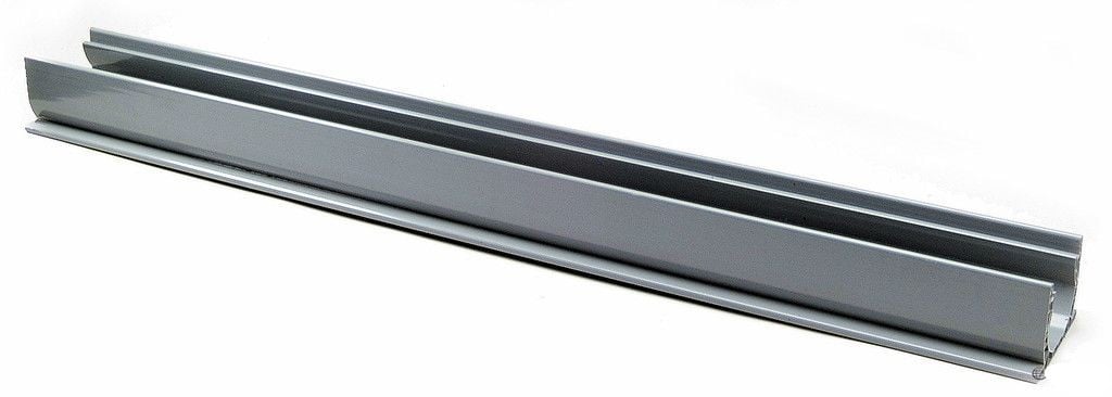 NDS Spee-D Channel Drain system showing the 4-inch channel body with flying buttress design