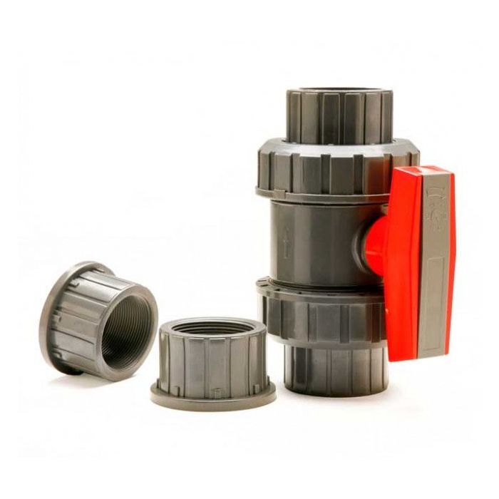 pvc union valve