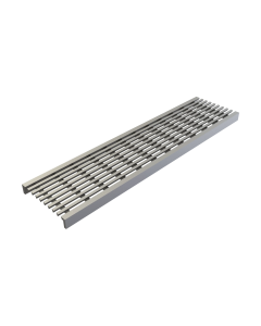 ACO KlassikDrain Type 448D Longitudinal Stainless Steel Grate (ADA) - 0.5 Meter