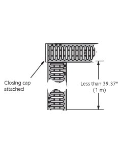 ACO Drain Shortened Tee Fabrication - Cut & Bonded or Male/Female Details Added (K100/KS100)