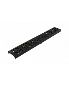 ACO MiniKlassik 138104 Type 200D Mosaic Plastic Grate - Black (ADA)