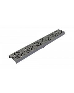ACO MiniKlassik 138105 Type 201D Mosaic Plastic Grate - Gray (ADA)