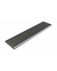 ACO KlassikDrain 10352 Type 605Q Mesh Galvanized Steel Grate