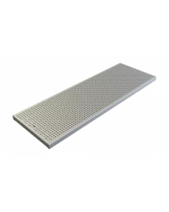 ACO KlassikDrain 98966 Type 813Q Perforated Galvanized Steel Grate