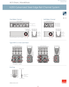 ACO K2 8-Inch Channel Installation Device