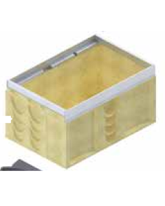 ACO Drain 94668 K1-621G Catch Basin Top Section (galvanized rail, Series 600)