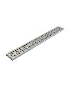ACO KlassikDrain Type 425D Slotted Galvanized Steel Grate - 1 Meter