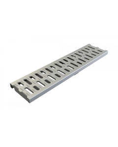ACO KlassikDrain Type 426D Slotted Galvanized Steel Grate - 0.5 Meter