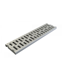 ACO KlassikDrain Type 436Q Slotted Galvanized Steel Grate - 0.5 Meter