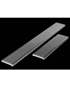 ACO KlassikDrain Type 451Q Perforated Stainless Steel QuickLok Grate - 1 Meter