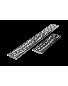 ACO KlassikDrain Type 455Q Slotted Stainless Steel QuickLok Grate - 1 Meter