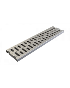 ACO KlassikDrain Type 493Q Slotted Stainless Steel Grate - 0.5 Meter