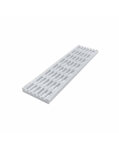 ACO KlassikDrain Type 495Q Longitudinal Plastic QuickLok Grate - Gray - 0.5 Meter