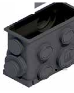 ACO Drain 99906 Type 900 Plastic Catch Basin Base (for K1-901)
