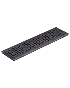 NDS Dura Slope Raw Iron Grate - Decorative Diamond Pattern, Display