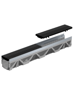 Filcoten TEC V 100 Trench Drains - Channel 1 With .5% Slope