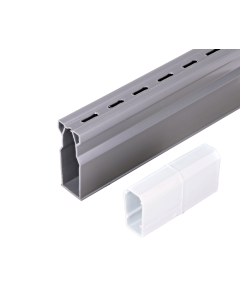 NDS 5 FT Micro Channel Drain - Including 1 Coupling, Gray