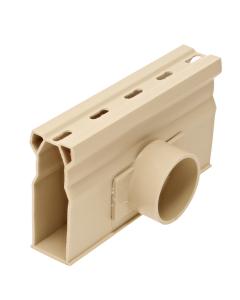 NDS Micro Channel 1.5" Sch. 40 Spigot Side Outlet - Sand