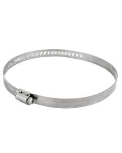Worm Drive Hose Clamp, SAE 88, Aero Seal 9/16" Band Width