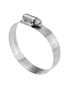 Worm Drive Hose Clamp, SAE 12, Aero Seal 9/16" Band Width