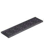 NDS Dura Slope Raw Iron Grate - Decorative Diamond Pattern, Display