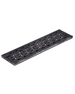NDS Dura Slope Raw Iron Grate - Decorative Weave Pattern, Display