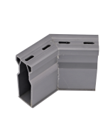 NDS Micro Channel 45-Degree Elbow - Gray