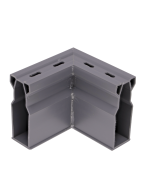 NDS Micro Channel 90-Degree Elbow - Gray