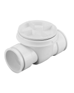 4" PVC Backwater Valve With Adapter