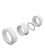 3/4" PVC Union (Sch 40. Threaded)