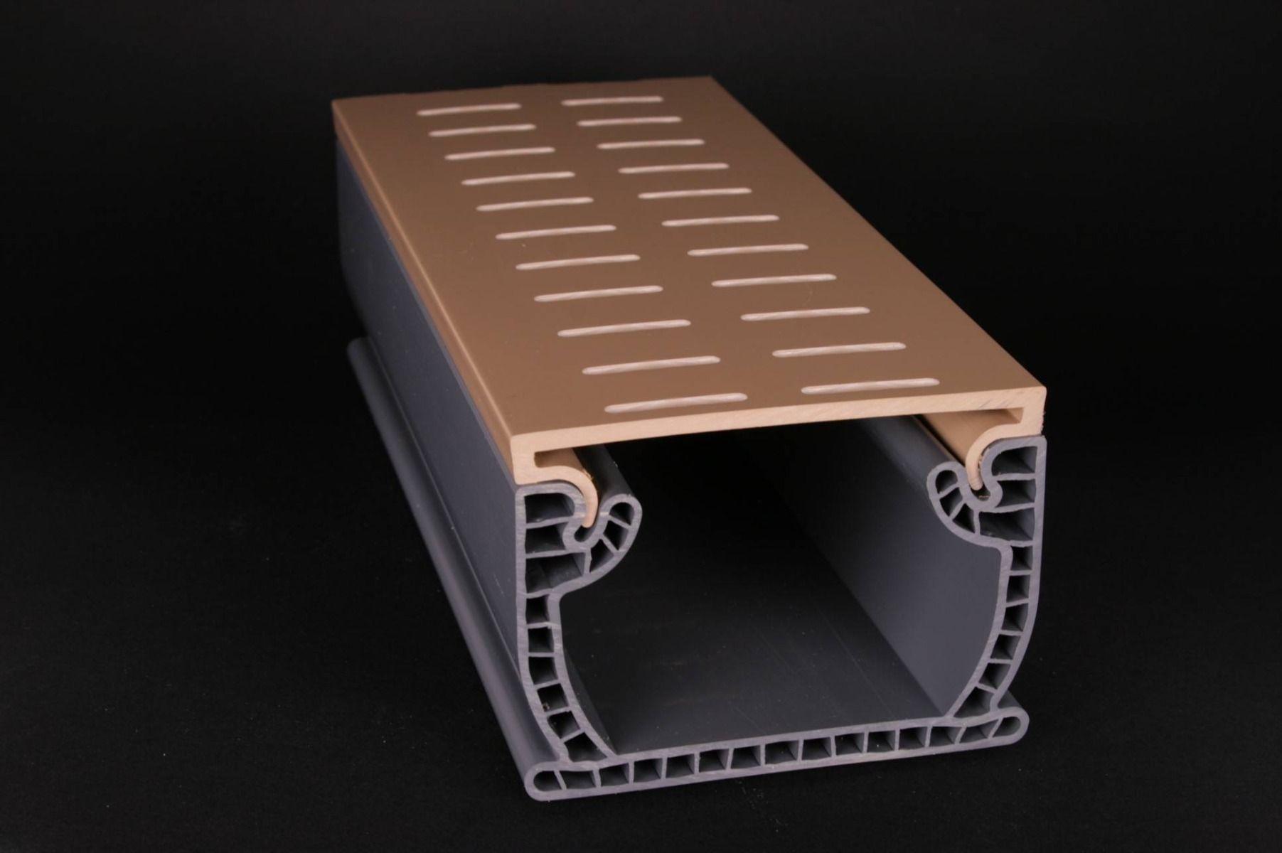 Flowmaster Commercial Drain - Tan (5 FT) | Drainage Connect