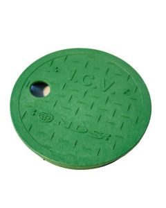 NDS  6" Round Irrigation Valve Box Cover, 107C*