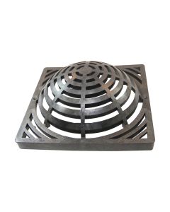 NDS 12" Square Catch Basin Atrium Grate - Black