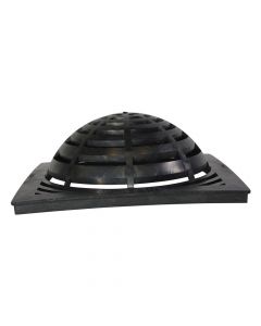 NDS 18" Square Catch Basin Atrium Grate - Black