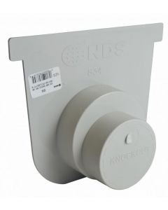 NDS 834 -  8" Pro Series Deep Profile End Cap/End Outlet