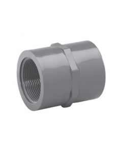 1 1/4" Schedule 80 PVC Female Adapter, Gray, 835-012