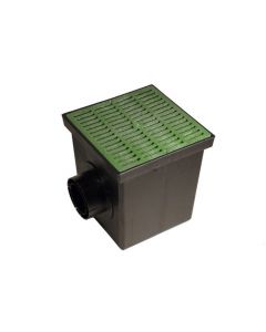 NDS 1200GRKIT - 12" Catch Basin Kit (Green Grate)