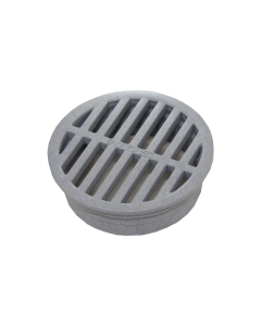 NDS 12 - 4" Round Grate - Grey