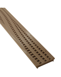 NDS 555S Mini Channel Decorative Wave Grate - Sand