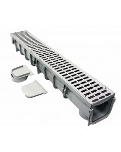 NDS 864 - 5" Pro Series Channel Drain Kit