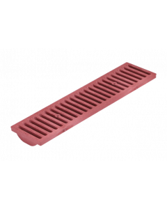 NDS Dura-Slope Channel Grate - Brick Red