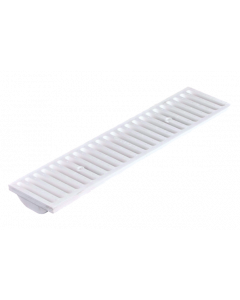 NDS Dura-Slope Channel Grate - White