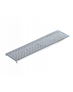 NDS Dura Slope Stainless Steel Perforated Channel Grate