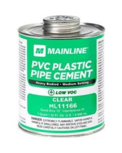 Clear Heavy Bodied PVC Cement