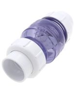 3" Clear PVC True Union Swing Check Valve