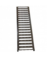  NDS 824 - 5" Pro Series Channel Galvanized Steel Grate