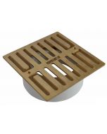 NDS 913B - Square Grate With PVC Collar