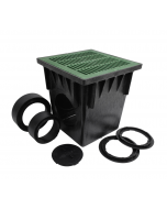 NDS 18" Catch Basin Kit (Green Grate)