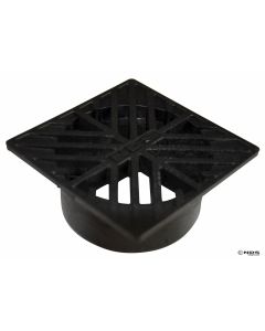 NDS 4" Square Grate - Black