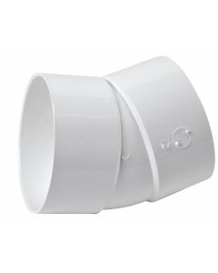 NDS 6" PVC 22-1/2 Degree Street Elbow